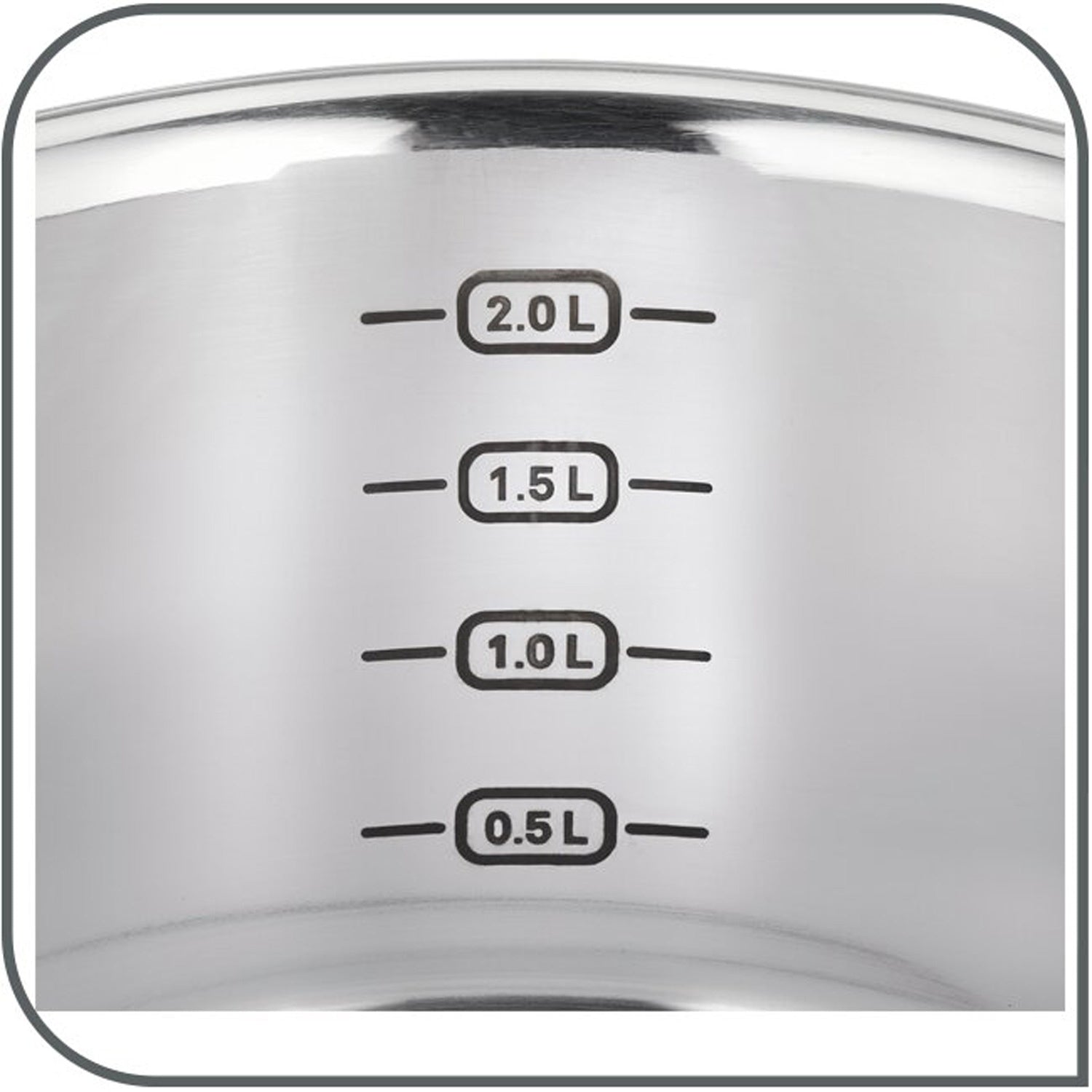 Cook eat Set 4 parts stainless steel