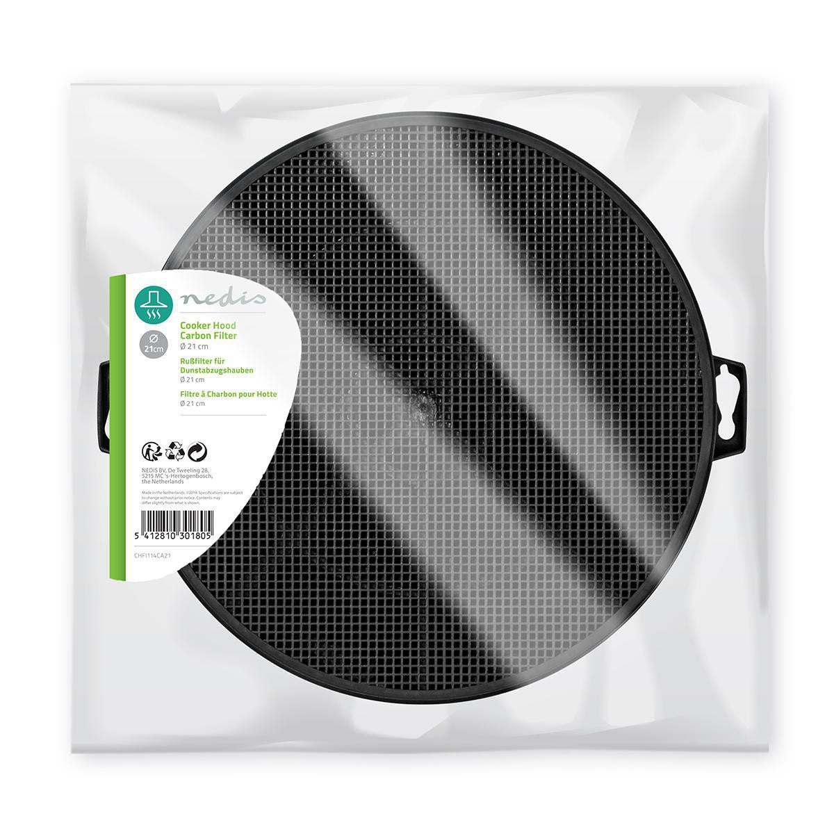 Cooker hood carbon filter | Compatible with: Universal | Replacement indicator