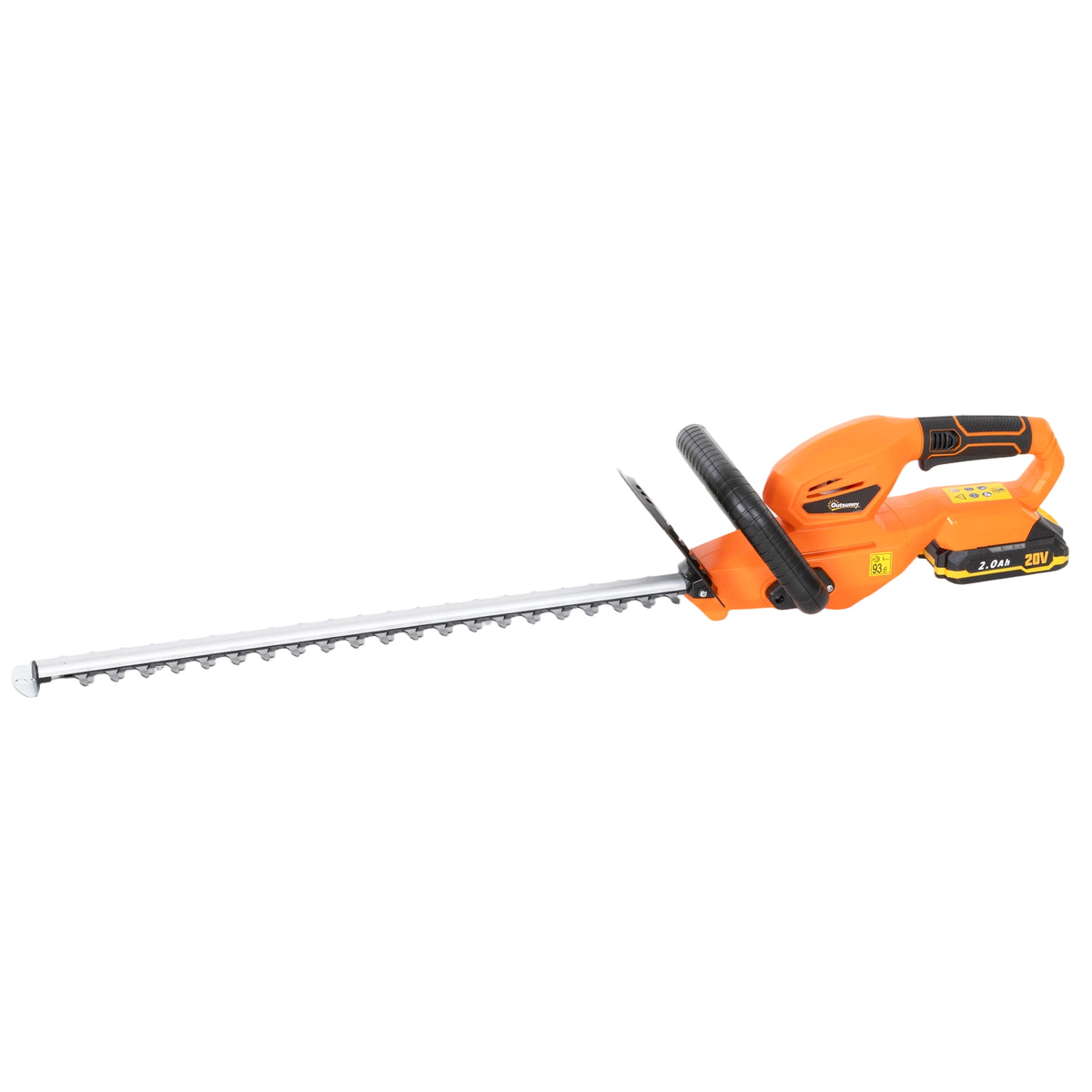 Cordless Electric Hedge Trimmer, 51cm Blade, 100W Motor