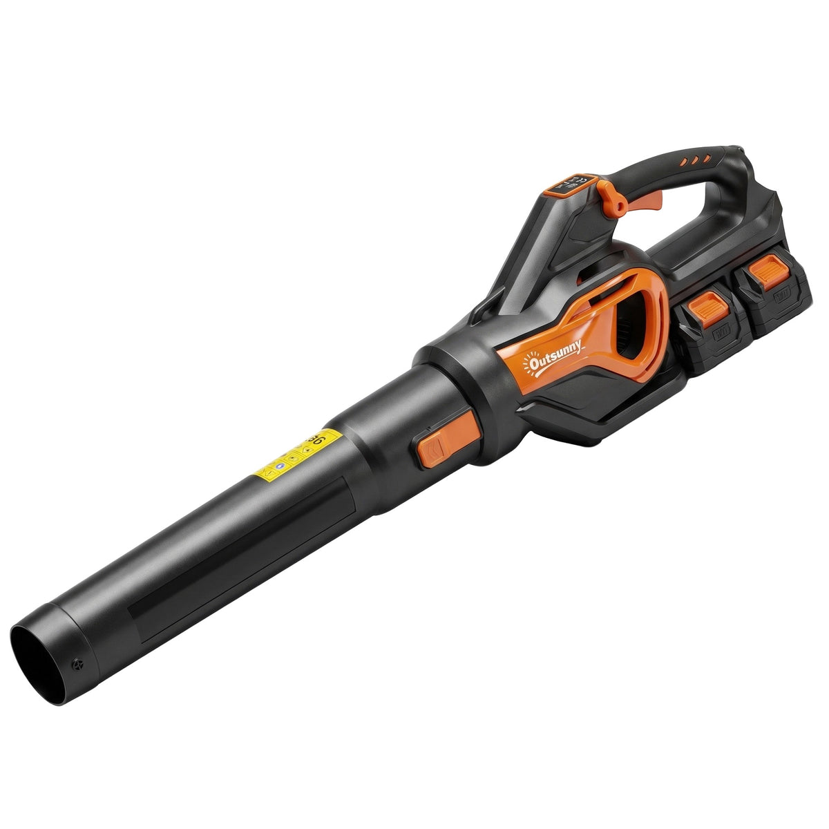 Cordless Leaf Blower 20V with 2x4.0Ah Batteries & Charger