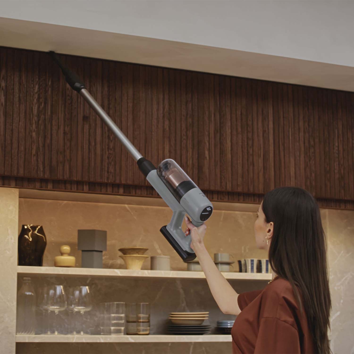 Cordless Stick Vacuum 21.6V, 2-in-1, HEPA, Pet Hair