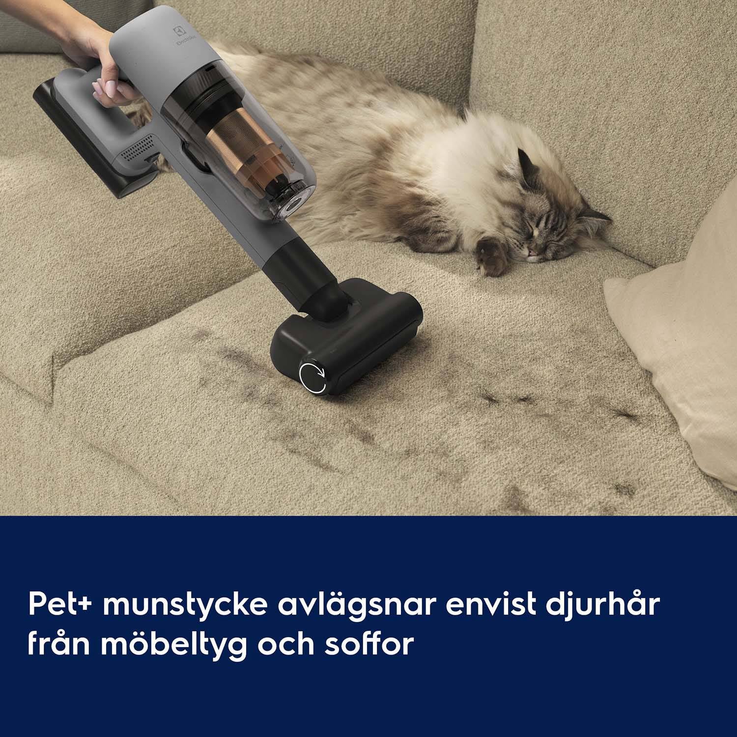 Cordless Stick Vacuum 21.6V, 2-in-1, HEPA, Pet Hair