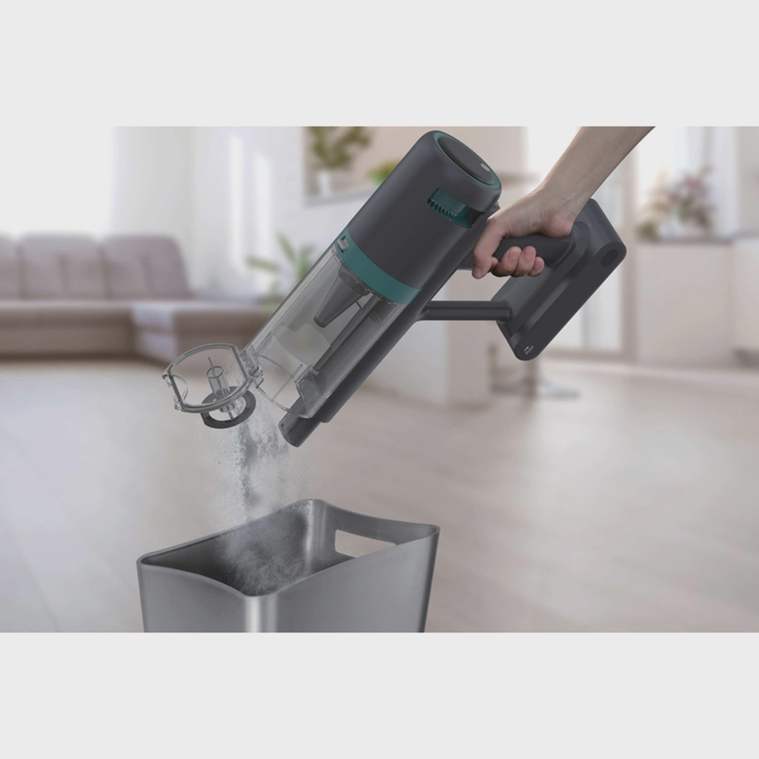 Cordless Stick Vacuum for Pets, 200W, LED Nozzle