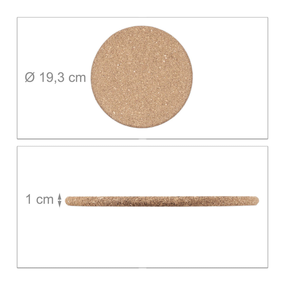 Cork Trivet Set of 4