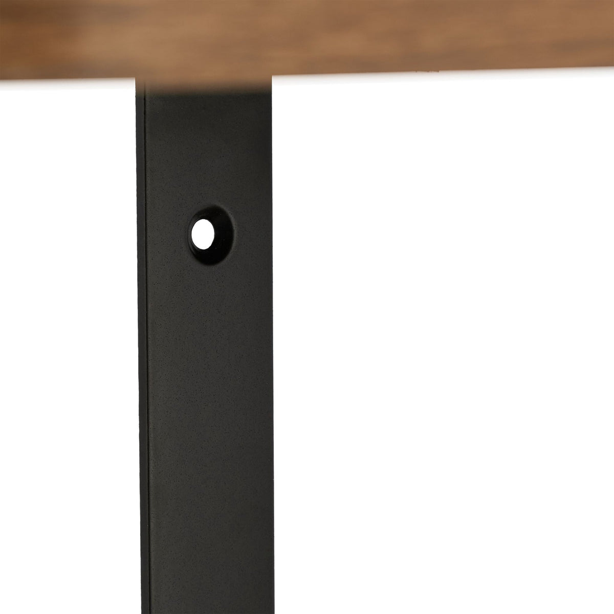 Corner shelf wall