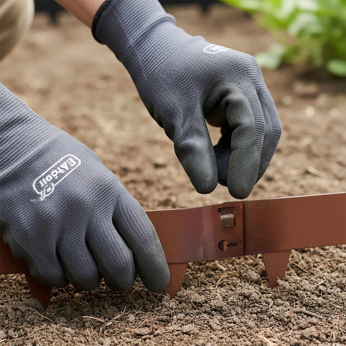 Corten Steel Lawn Edging – Flexible Garden Border