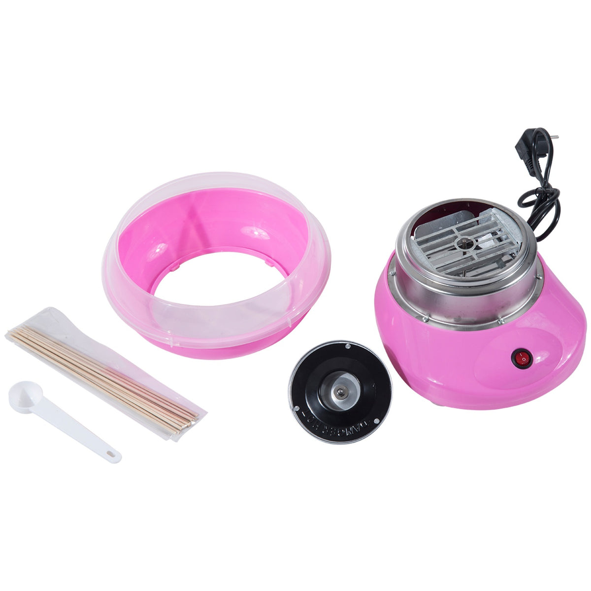 Cotton Candy Machine Candy Floss Machine Candy Floss Machine (Model 1/Pink)
