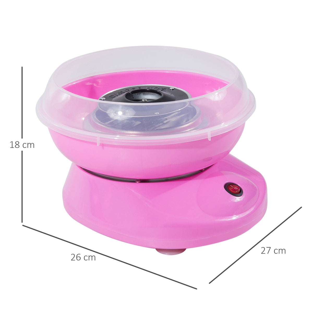 Cotton Candy Machine Candy Floss Machine Candy Floss Machine (Model 1/Pink)