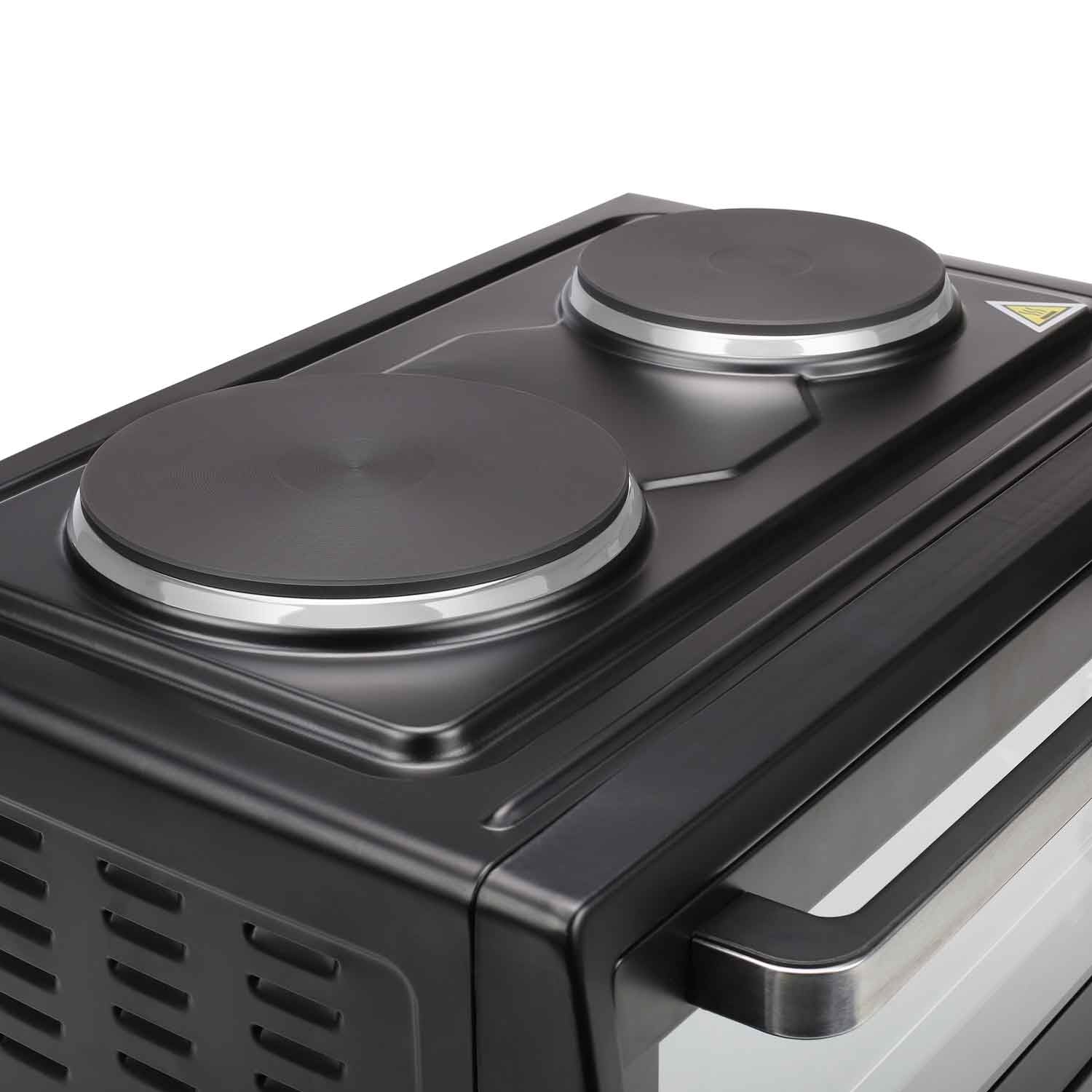 Counter stove with 2 plates Warm air OV-1443