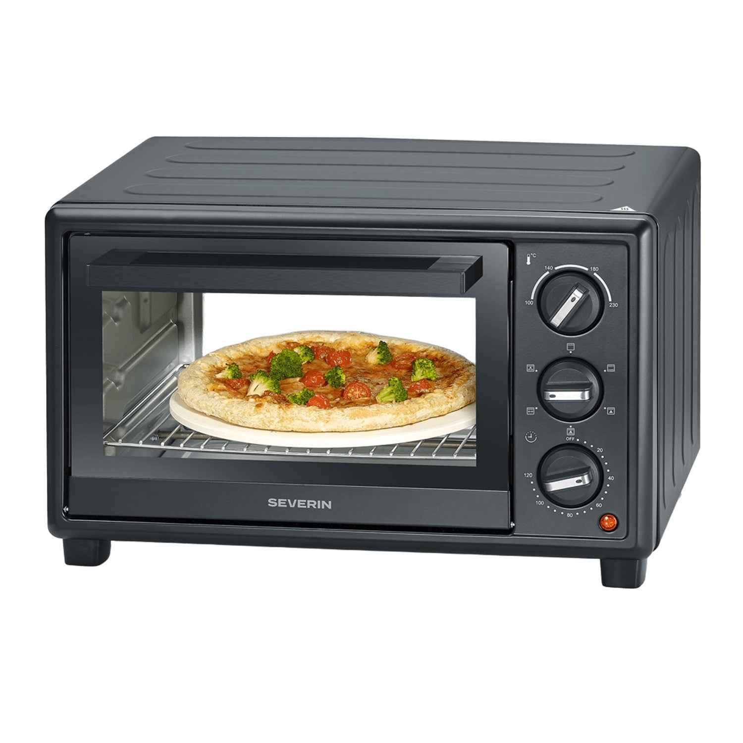 Countertop Oven 20L, Convection Rotisserie, Pizza Stone