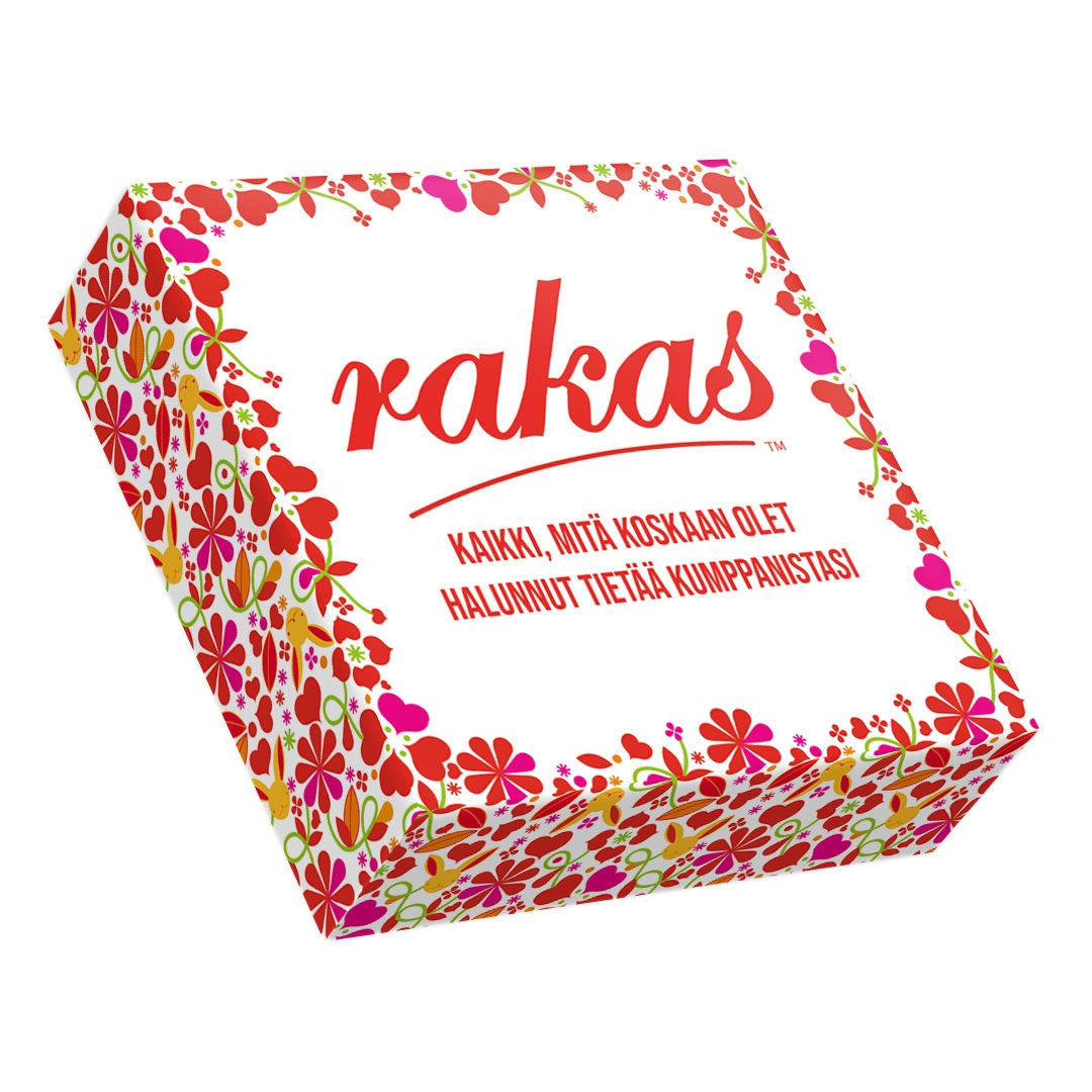 Couples Conversation Game, 300+ Questions, Finnish Edition