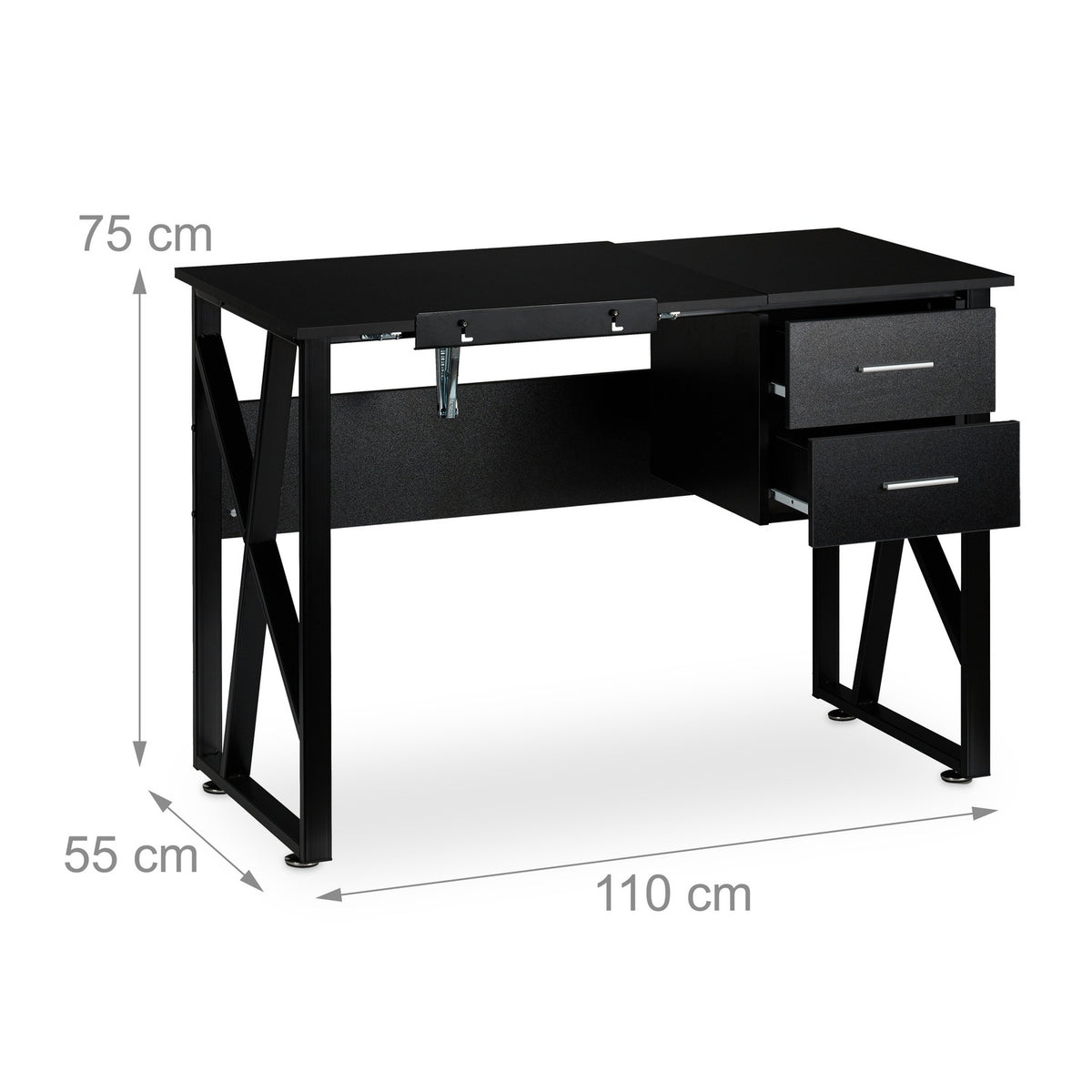 Coverable desk