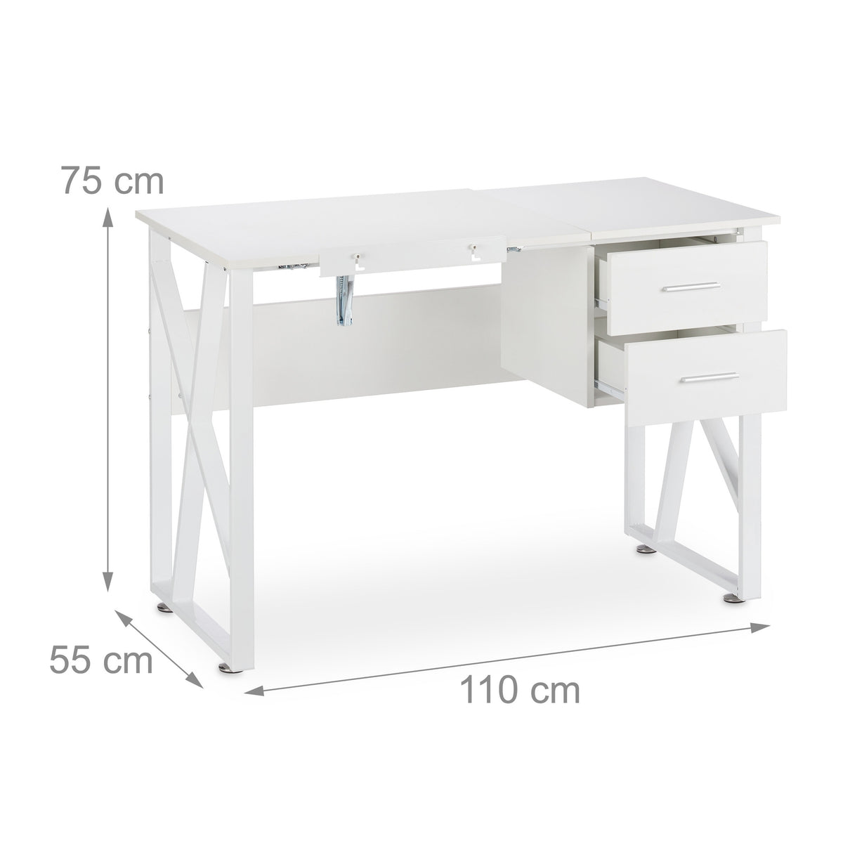 Coverable desk