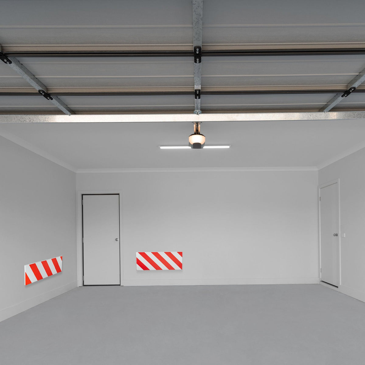 Cover for garage wall self-adhesive set of 2