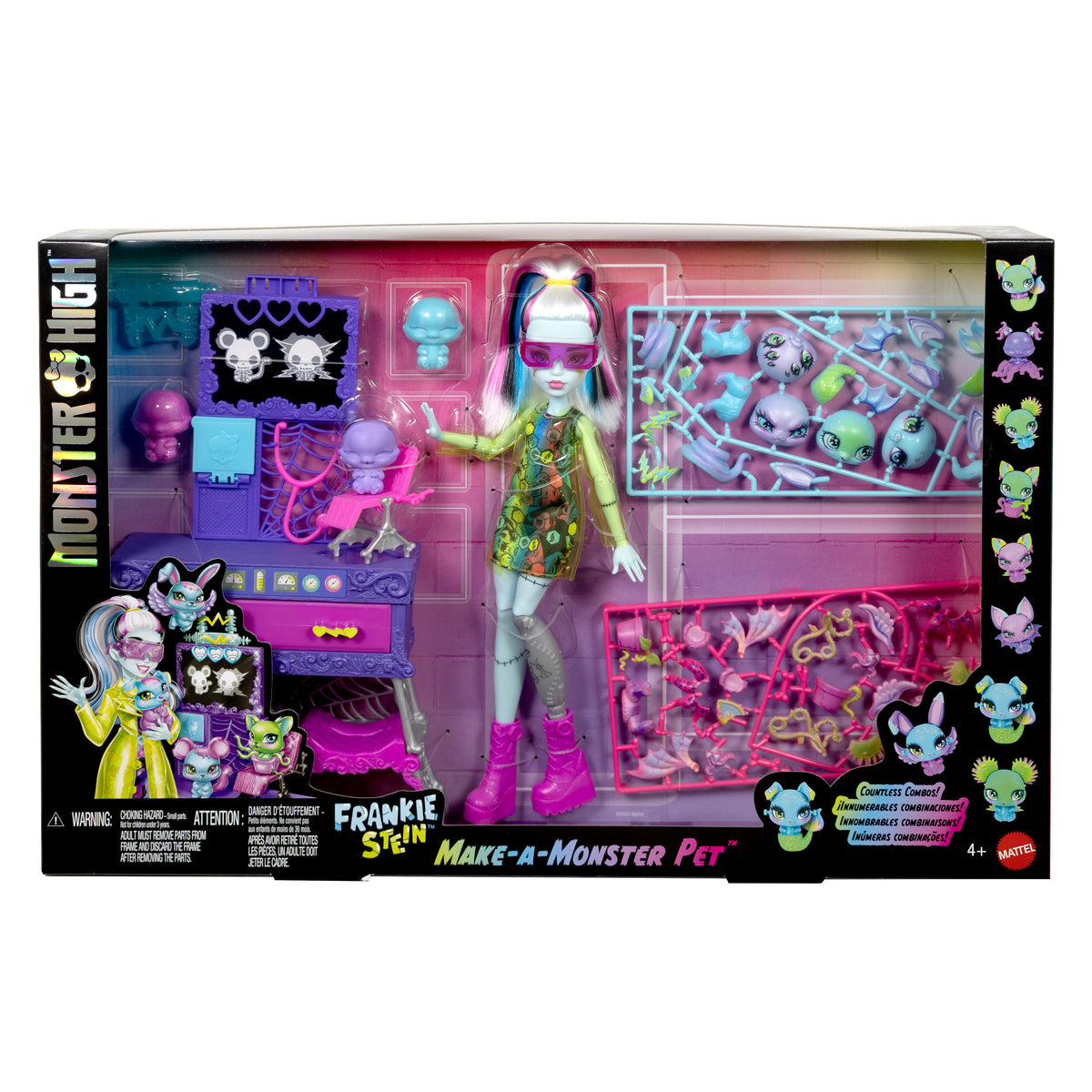 Create Your Own Monster Pet Playset with Frankie Stein