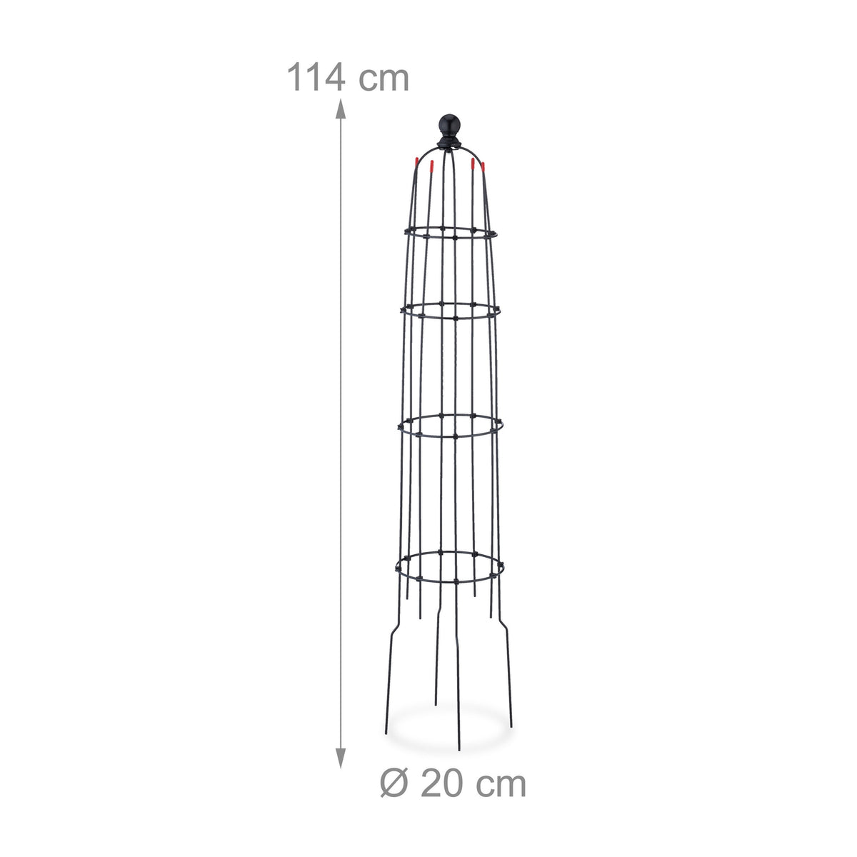 Creeper 114 cm high Set of 2