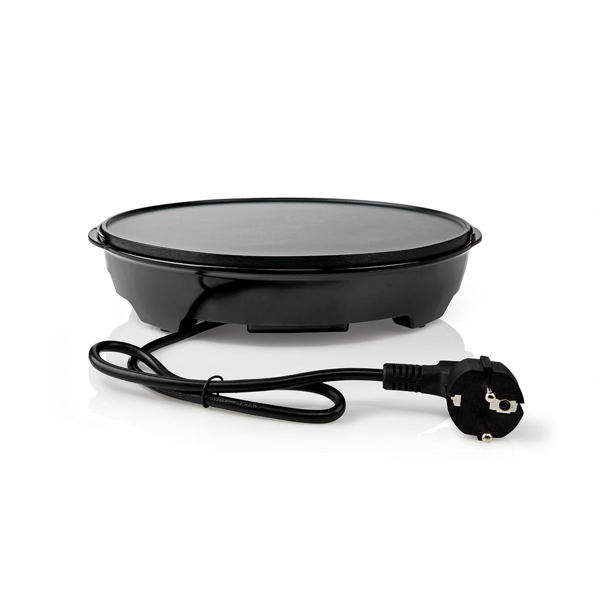 Crepe iron | Diameter: 300 mm | 1200 W | Non-stick coating | Temperature setting | Indicator light | Black | Metal