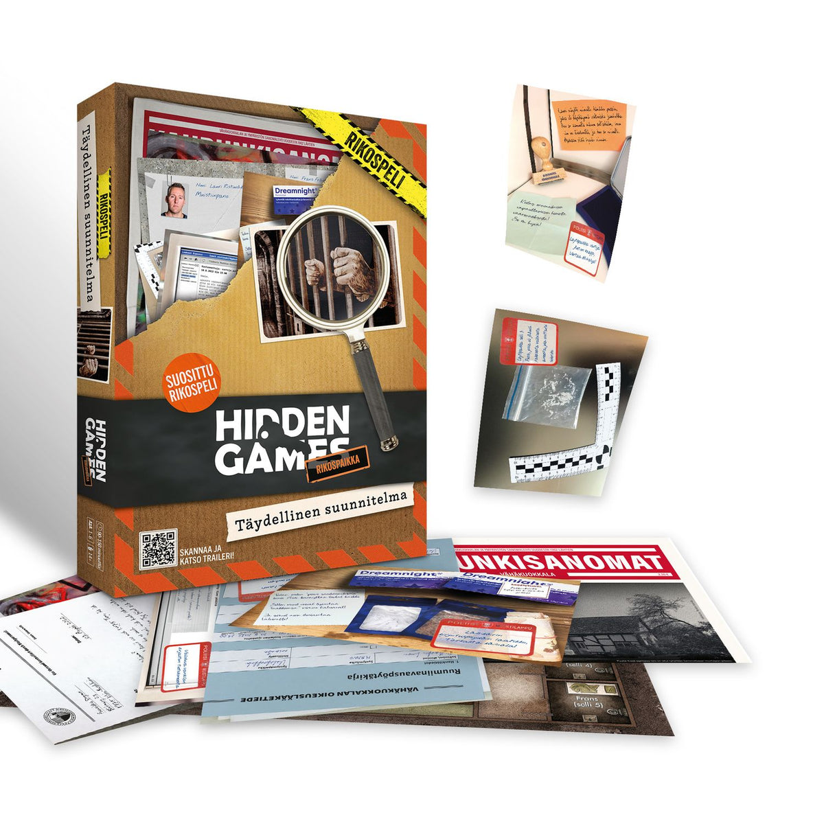 Crime Scene Game: The Perfect Plan, 1-6 Players, 14+
