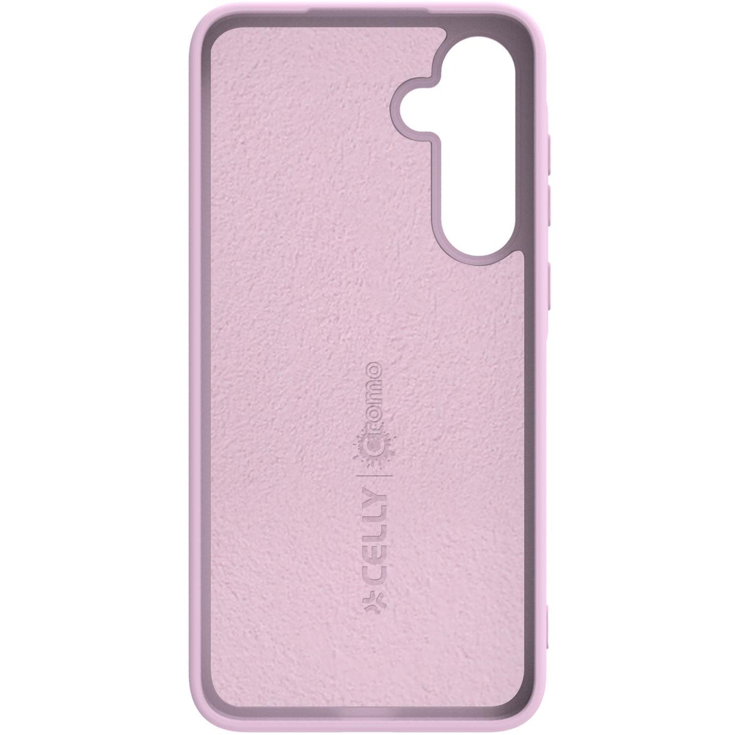 Cromo Soft rubber case Galaxy A35 5G Pink