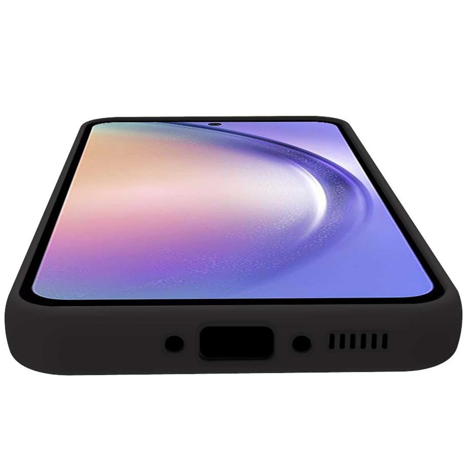 Cromo Soft rubber case Galaxy A54 5G Black