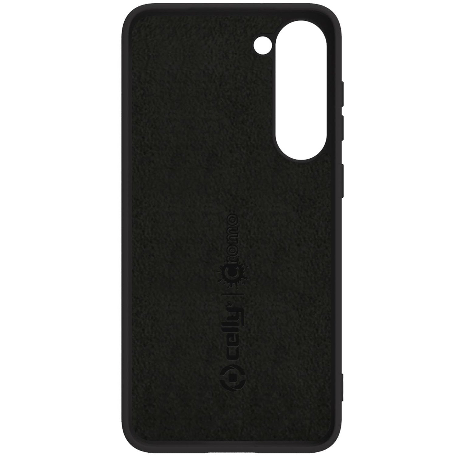 Cromo Soft rubber case Galaxy S23+ 5G Black