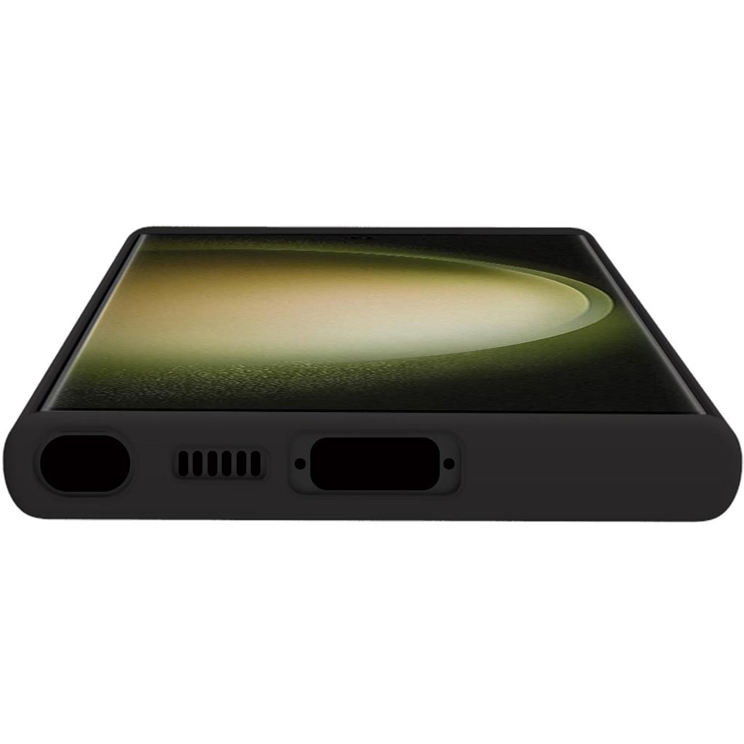 Cromo Soft rubber case Galaxy S23+ 5G Black