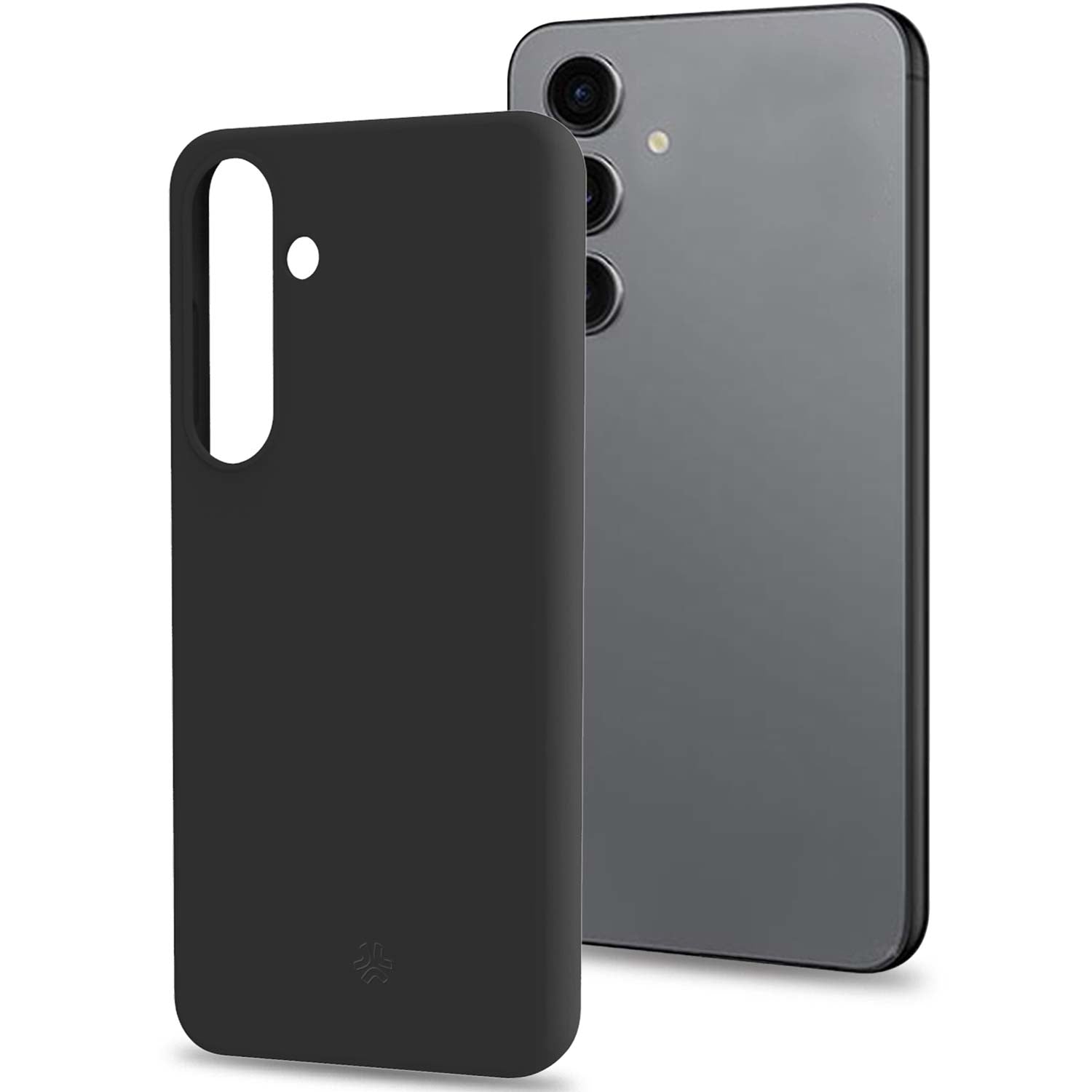 Cromo Soft rubber case Galaxy S24 5G Black