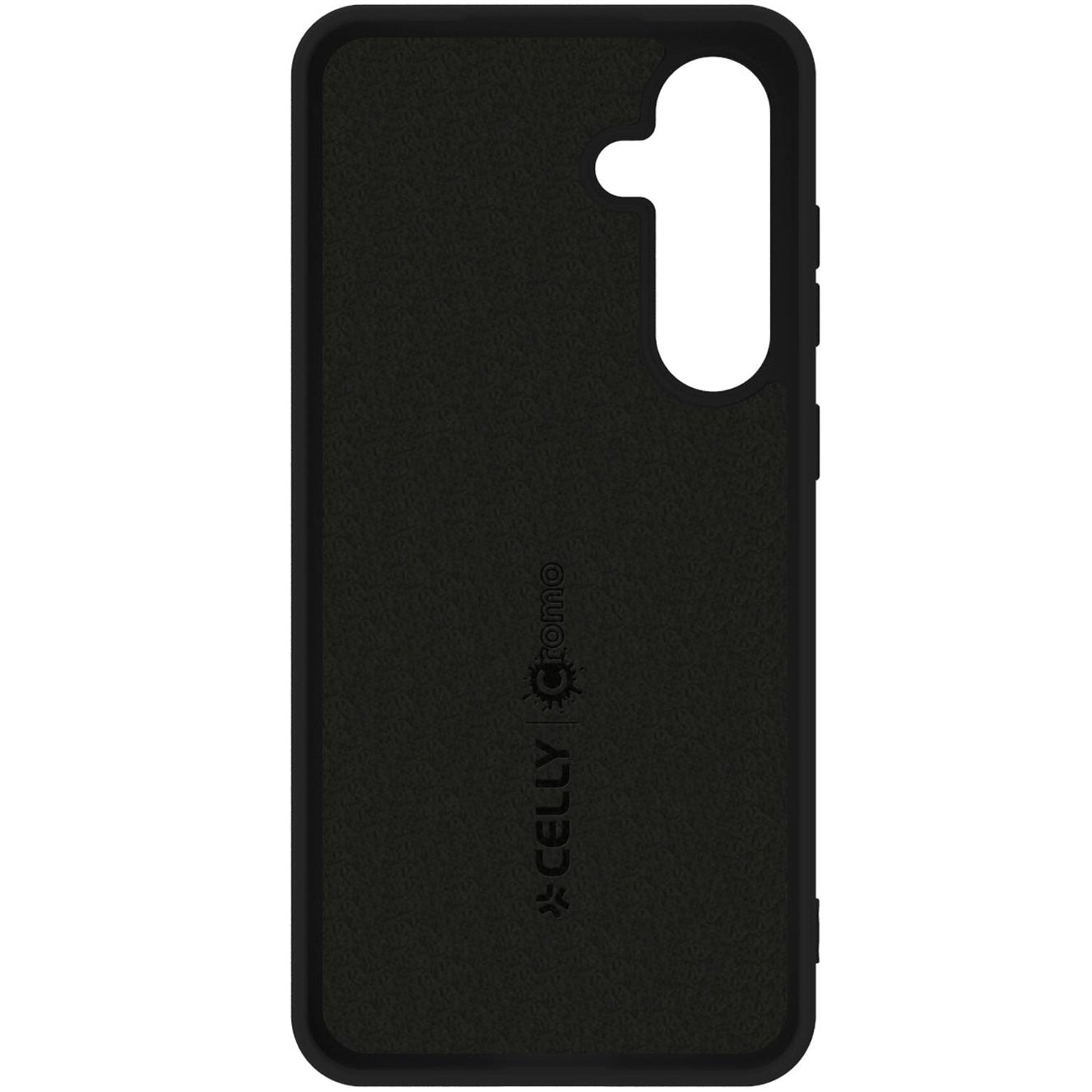 Cromo Soft rubber case Galaxy S24 FE Black