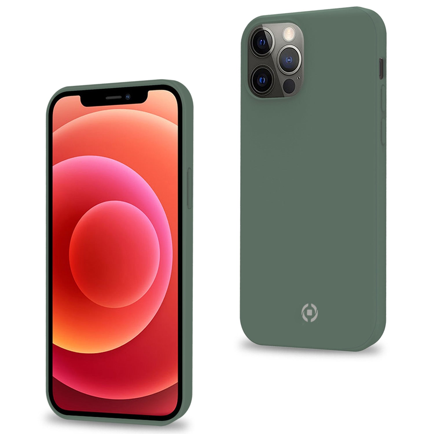 Cromo Soft rubber case iPhone 12 / 12 Pro Grey