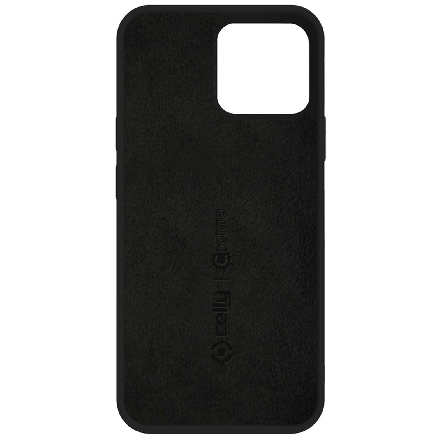 Cromo Soft rubber case iPhone 13 Black