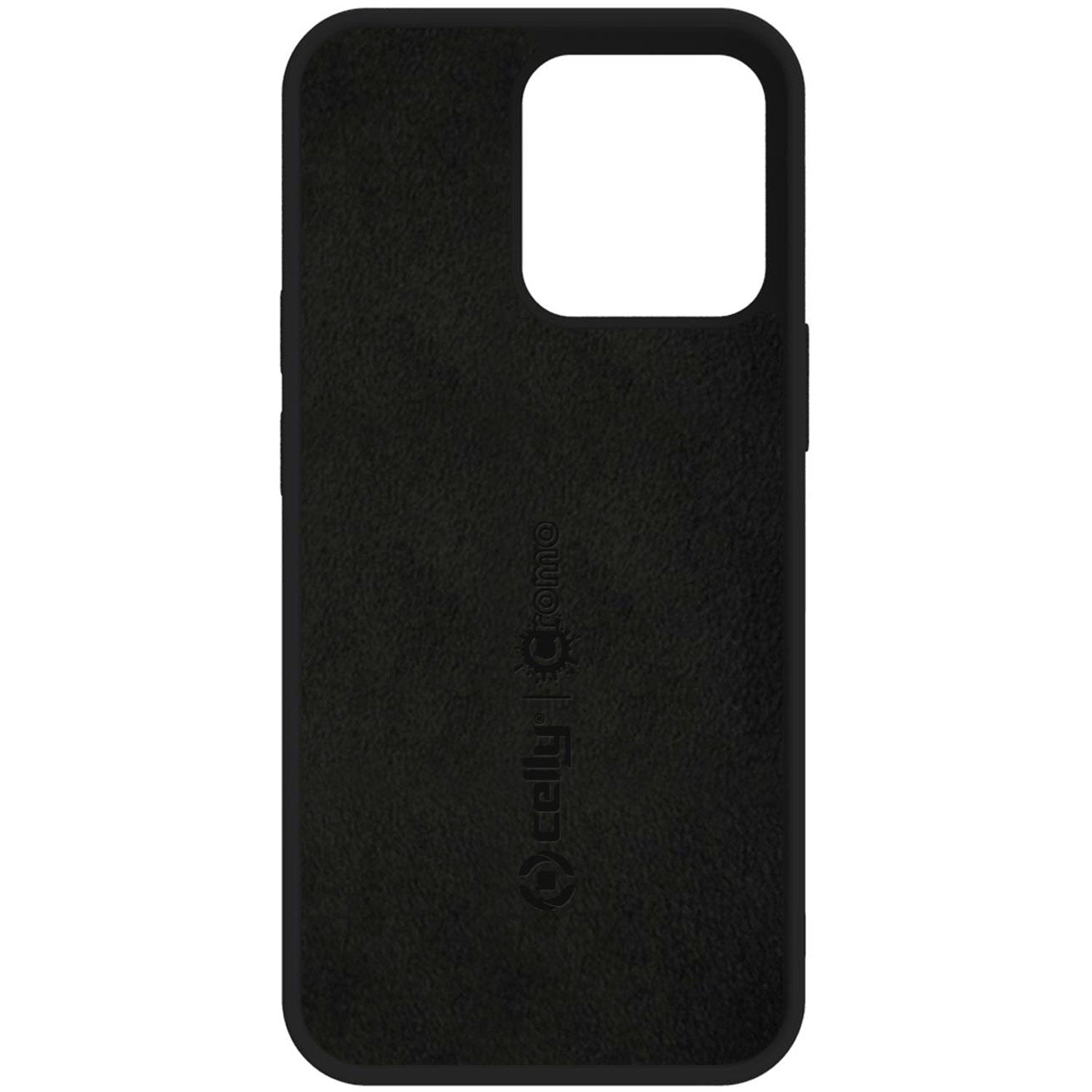Cromo Soft rubber case iPhone 13 Pro Black