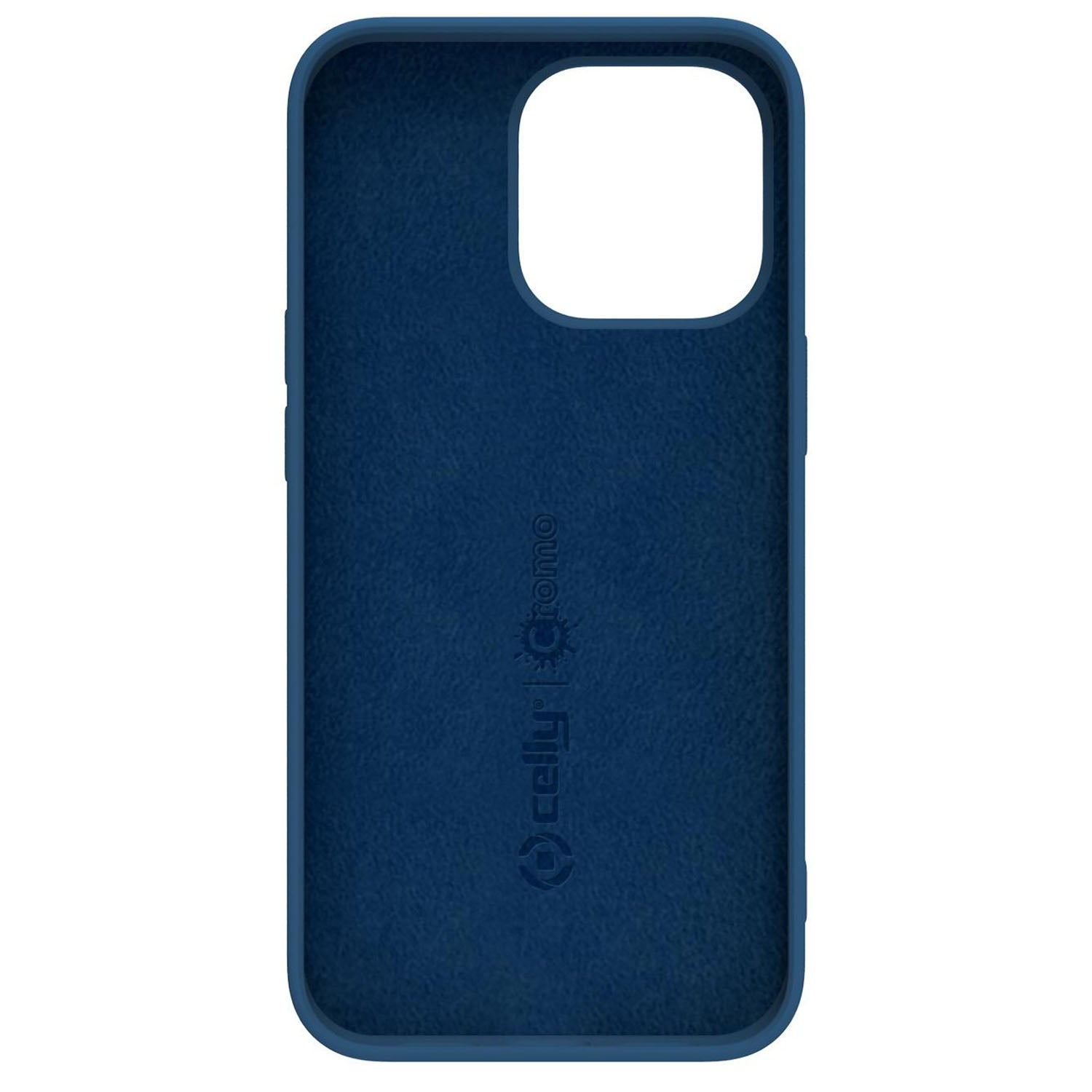 Cromo Soft rubber case iPhone 14 Pro Blue