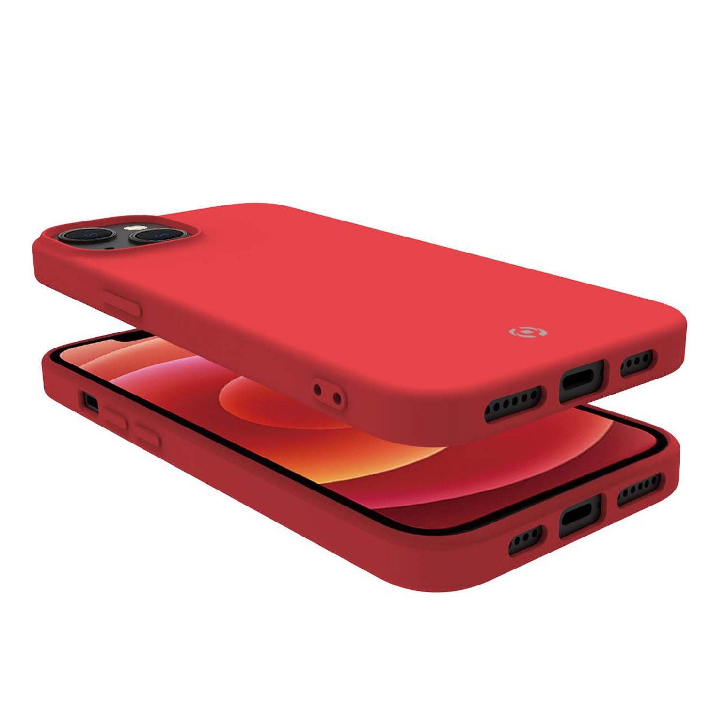 Cromo Soft rubber case iPhone 14 Pro Red