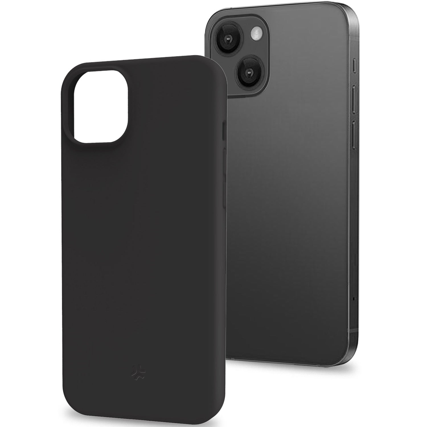 Cromo Soft rubber case iPhone 15 Black