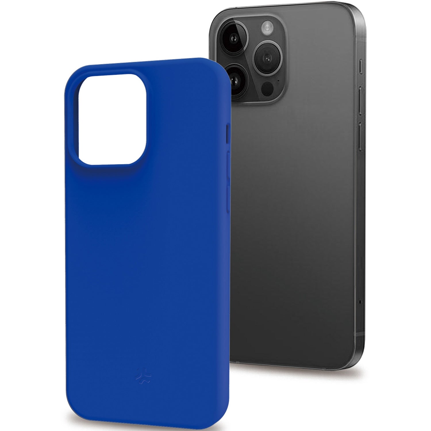 Cromo Soft rubber case iPhone 15 Pro Blue