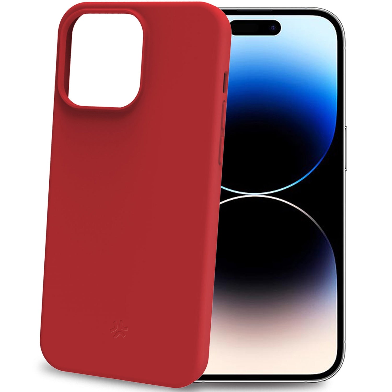 Cromo Soft rubber case iPhone 15 Pro Red