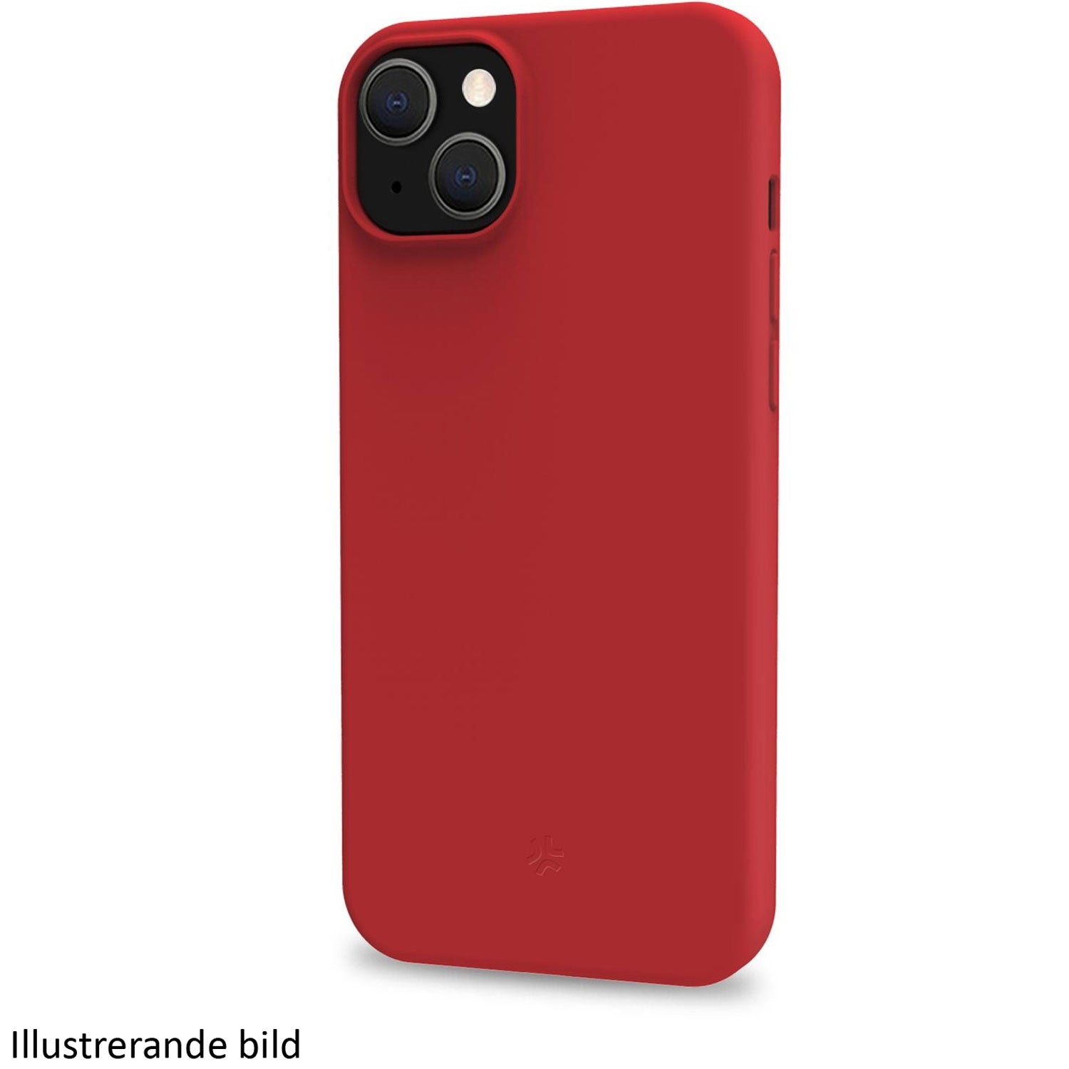 Cromo Soft rubber case iPhone 16 Red