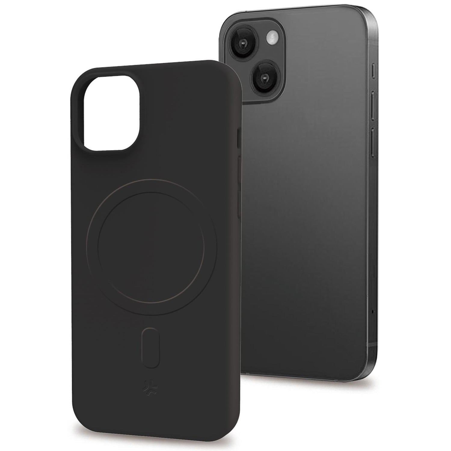 Cromomag Magnetic Soft rubber case MagSafe iPhone 15 Black