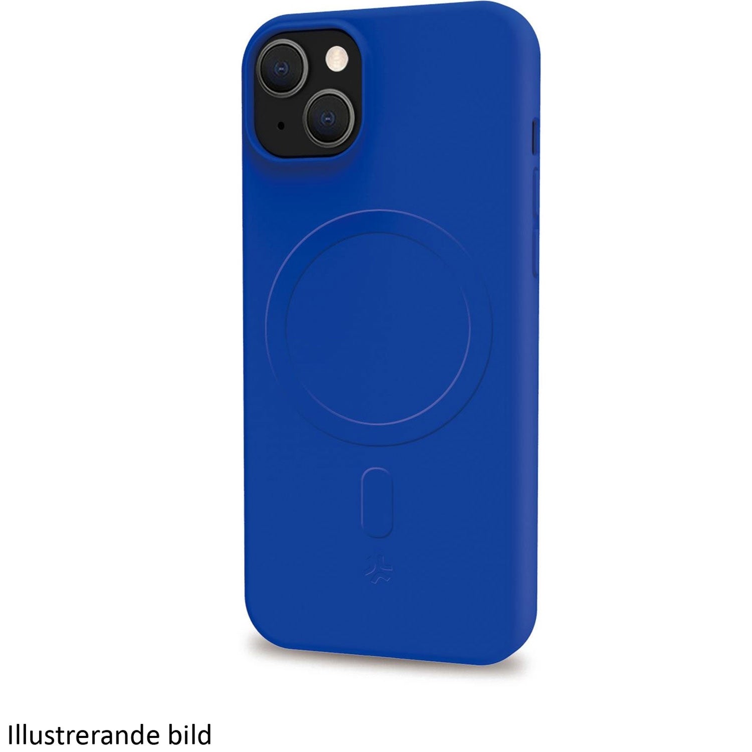 Cromomag Magnetic Soft rubber case MagSafe iPhone 16 Blue