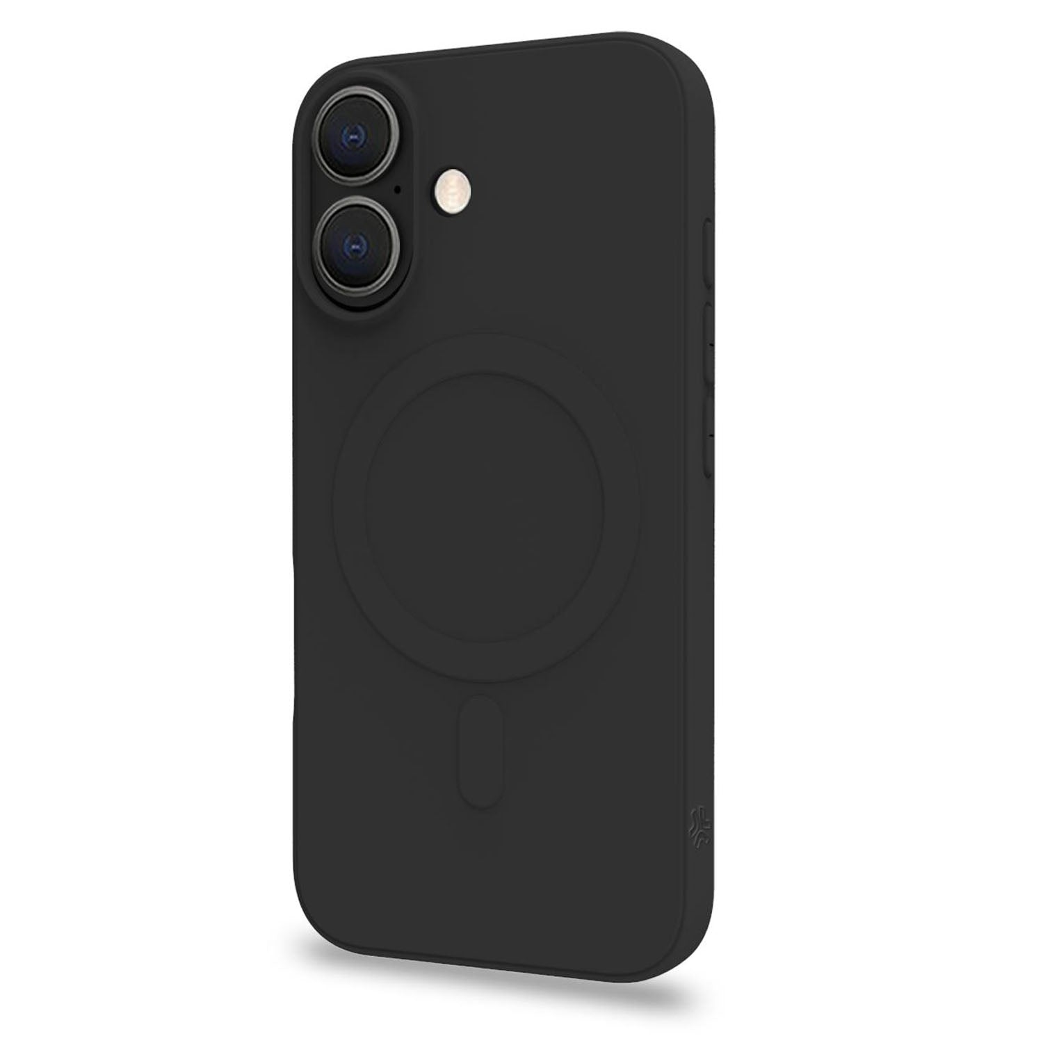 Cromomag Soft rubber case MagSafe compatible iPhone 16 Black