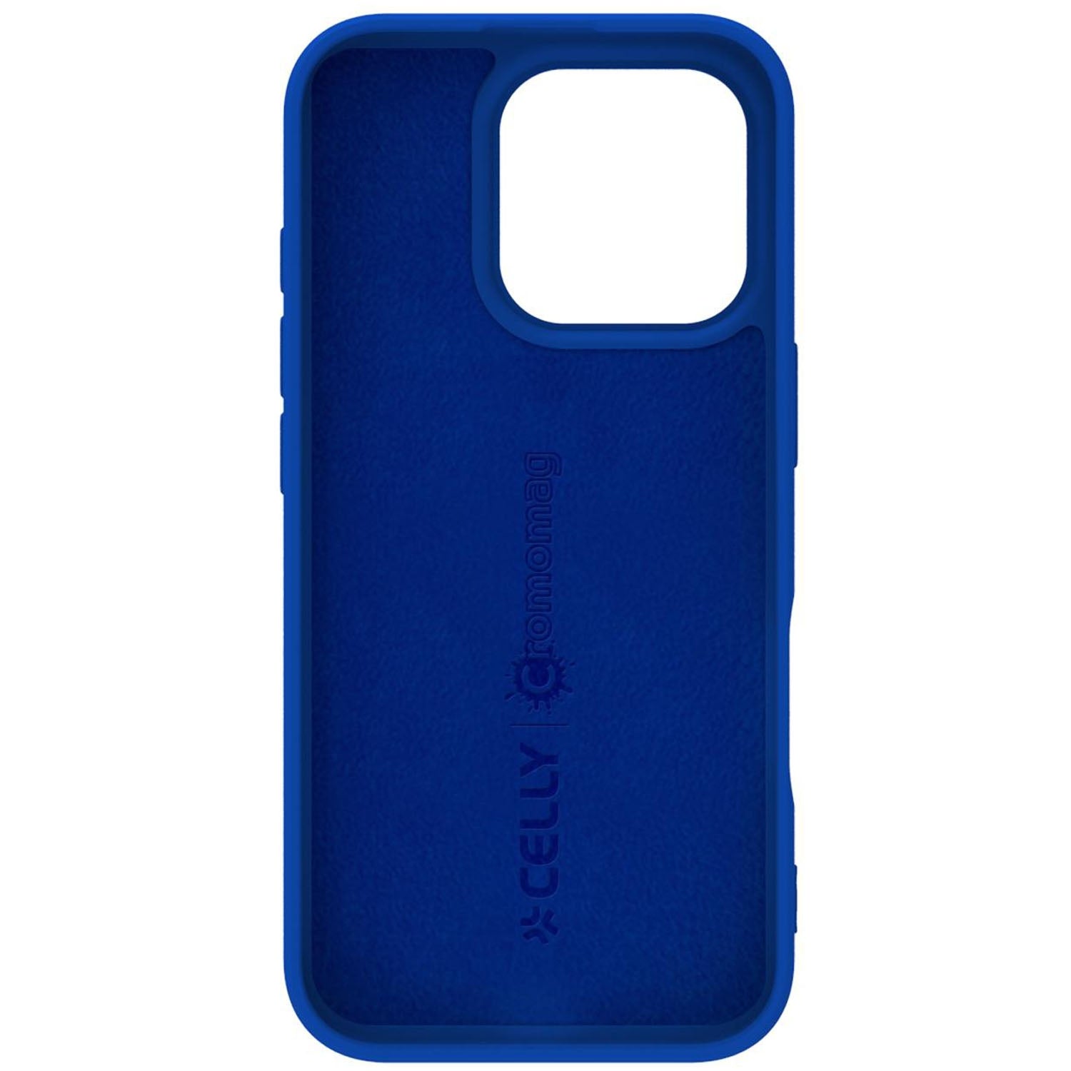 Cromomag Soft rubber case MagSafe compatible iPhone 16 Pro Blue