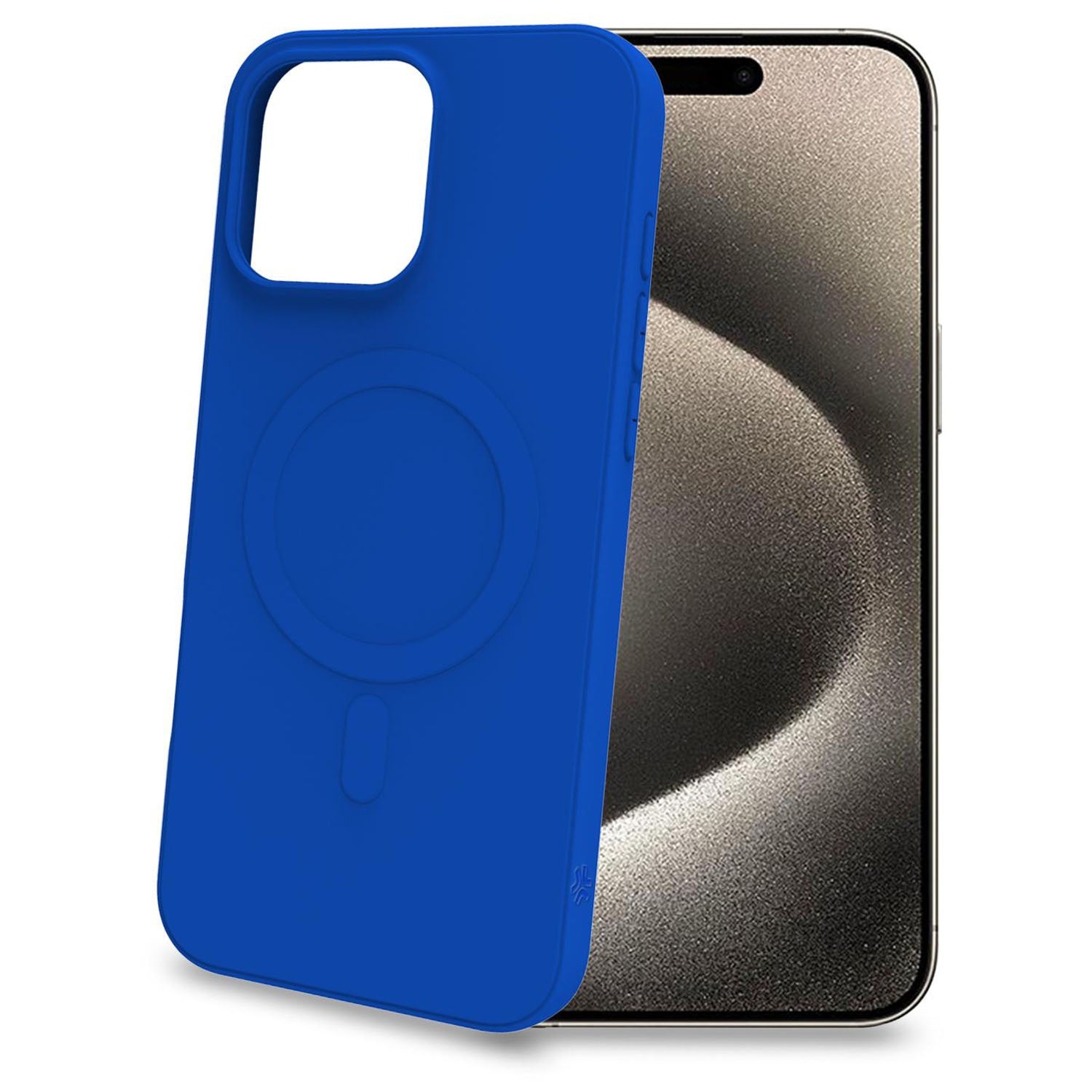 Cromomag Soft rubber case MagSafe compatible iPhone 16 Pro Max Blue