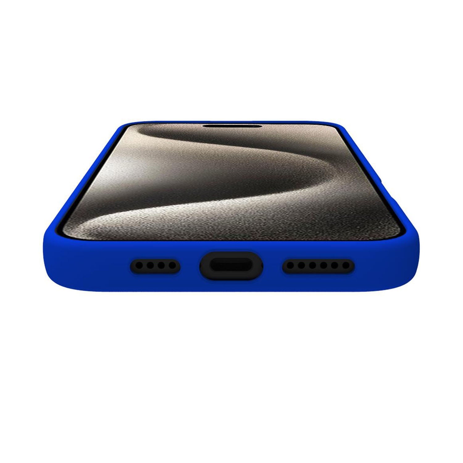 Cromomag Soft rubber case MagSafe compatible iPhone 16 Pro Max Blue