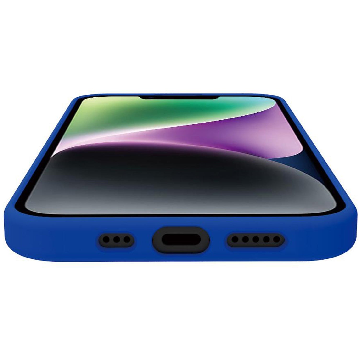 Cromomag Soft rubber case MagSafe iPhone 15 Blue