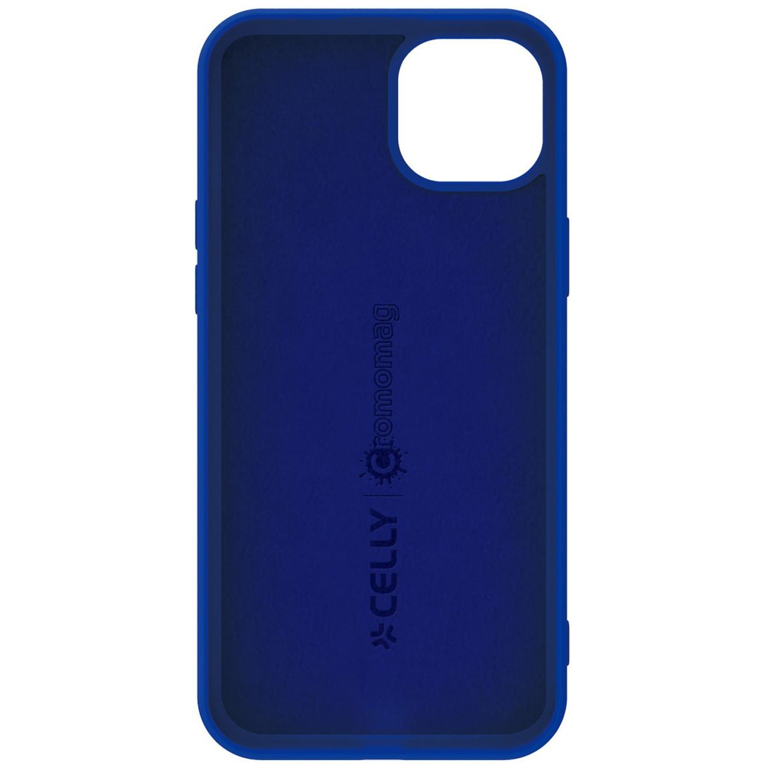 Cromomag Soft rubber case MagSafe iPhone 15 Blue