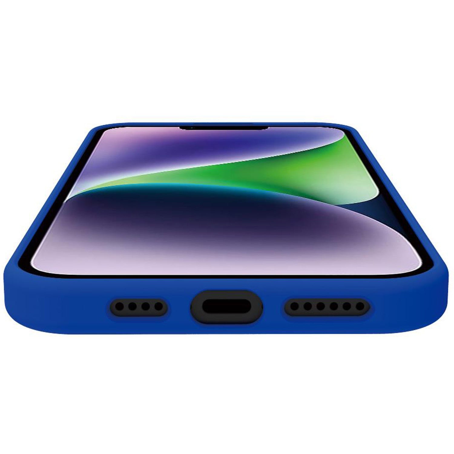 Cromomag Soft rubber case MagSafe iPhone 15 Plus Blue