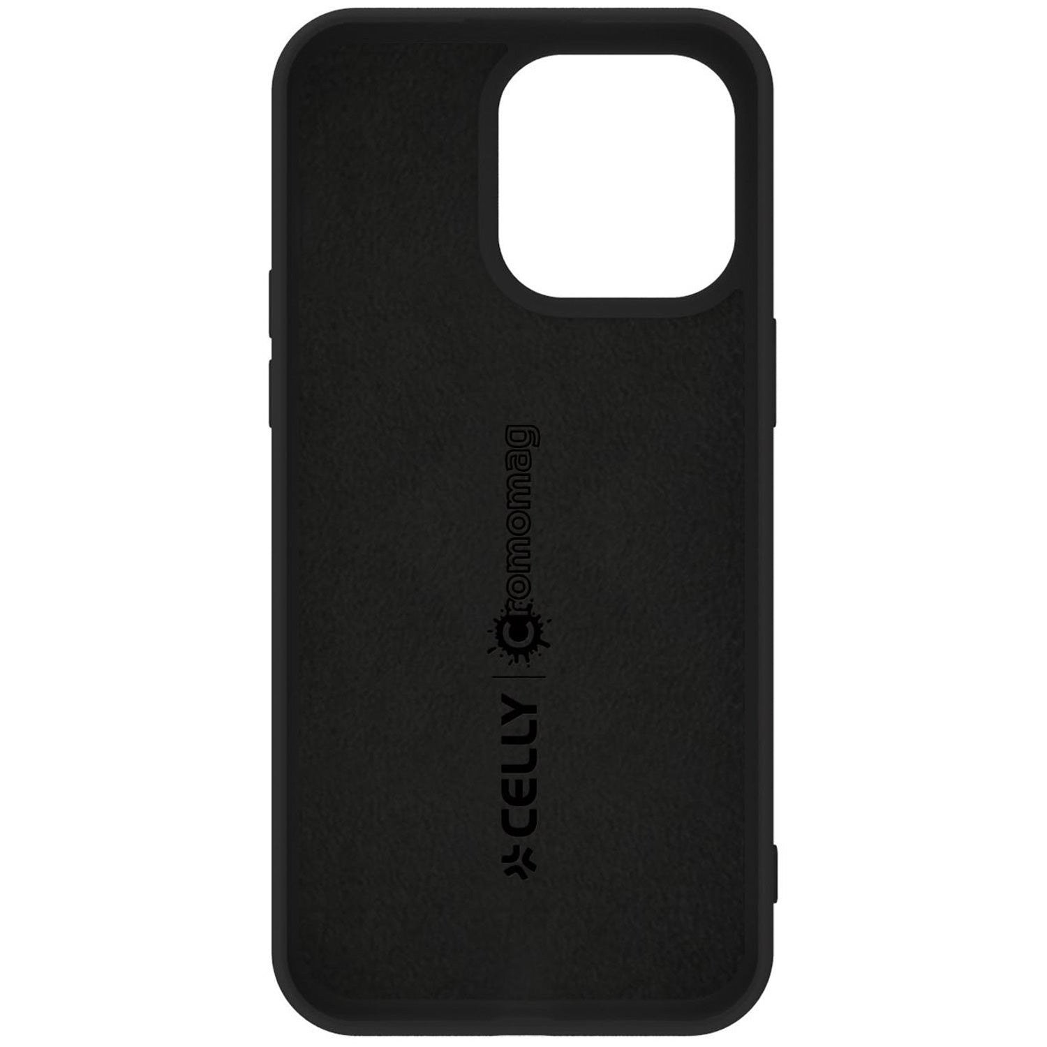 Cromomag Soft rubber case MagSafe iPhone 15 Pro Max Black