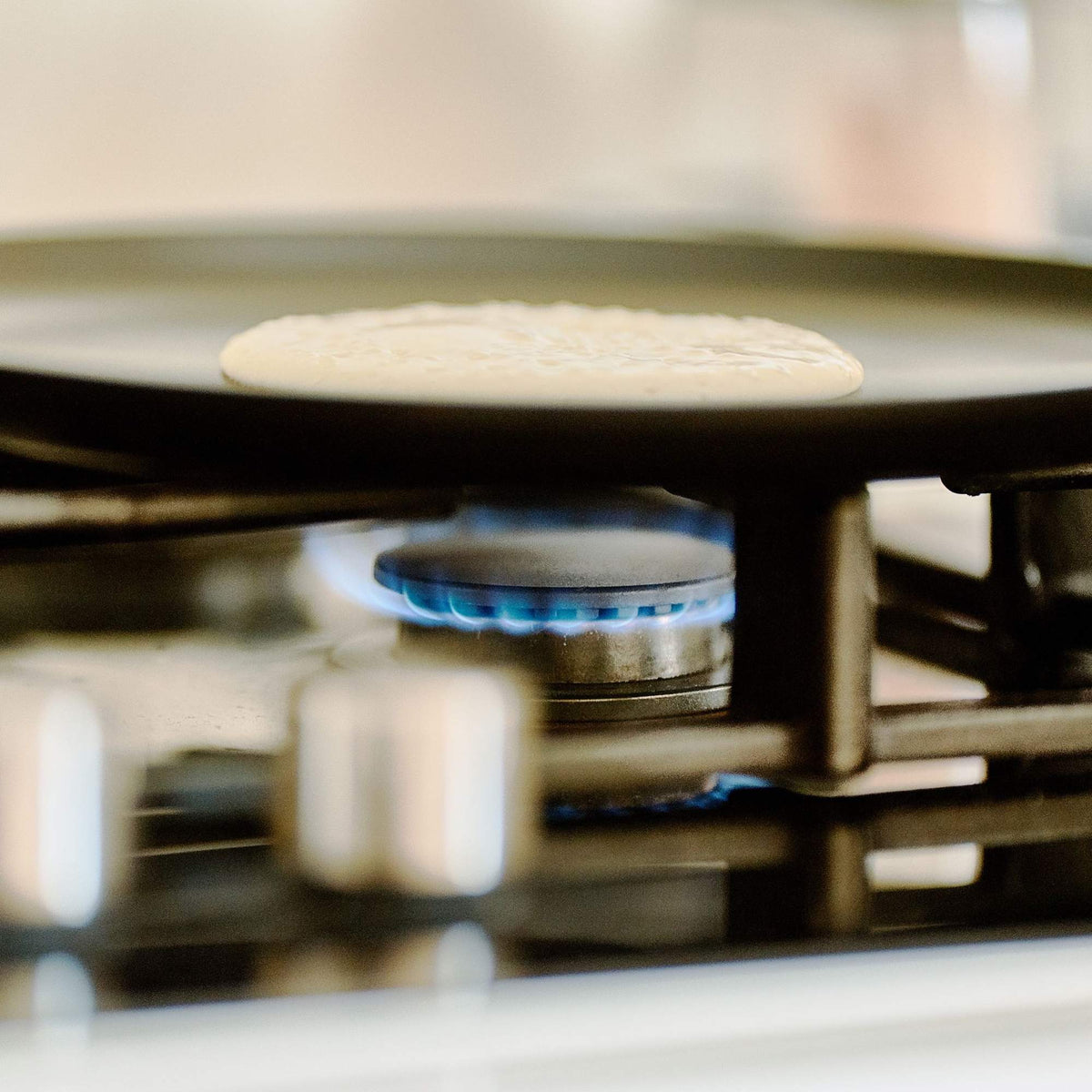 Crêpes form cast aluminum black 25 cm