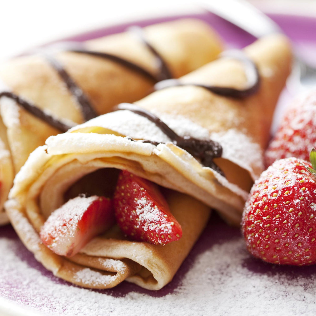 Crêpes form cast aluminum black 25 cm