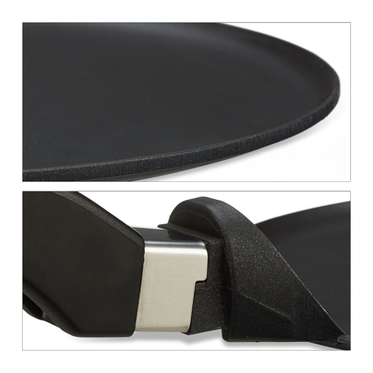 Crêpes form cast aluminum black 25 cm
